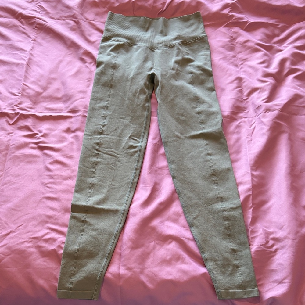 PINK Victoria's Secret Olive Green Leggings